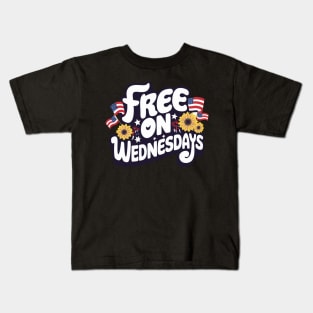Free-On-Wednesdays Kids T-Shirt